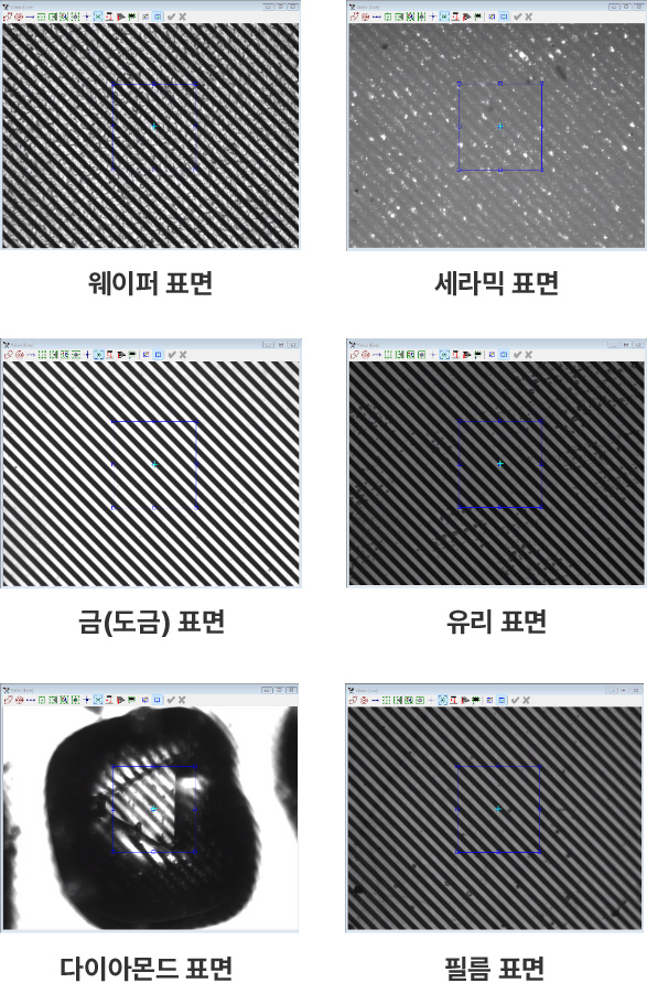Ronchi-Grid 특수 표면 Z축 자동 초점 장치-2